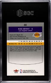 2003-04 SkyBox LE #88 Kobe Bryant BASKETBALL Los Angeles Lakers SGC 8.5