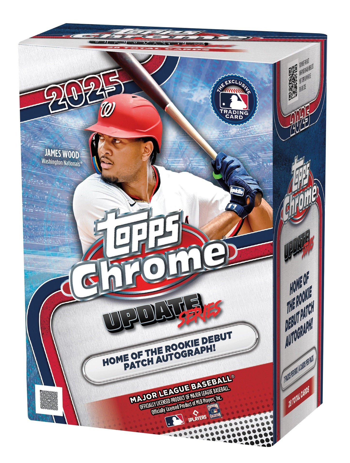 2025 Topps Chrome Update Series MLB Baseball Blaster