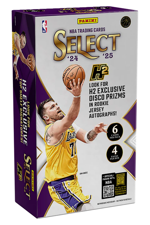 2024-25 Panini Select NBA H2 Hobby Box
