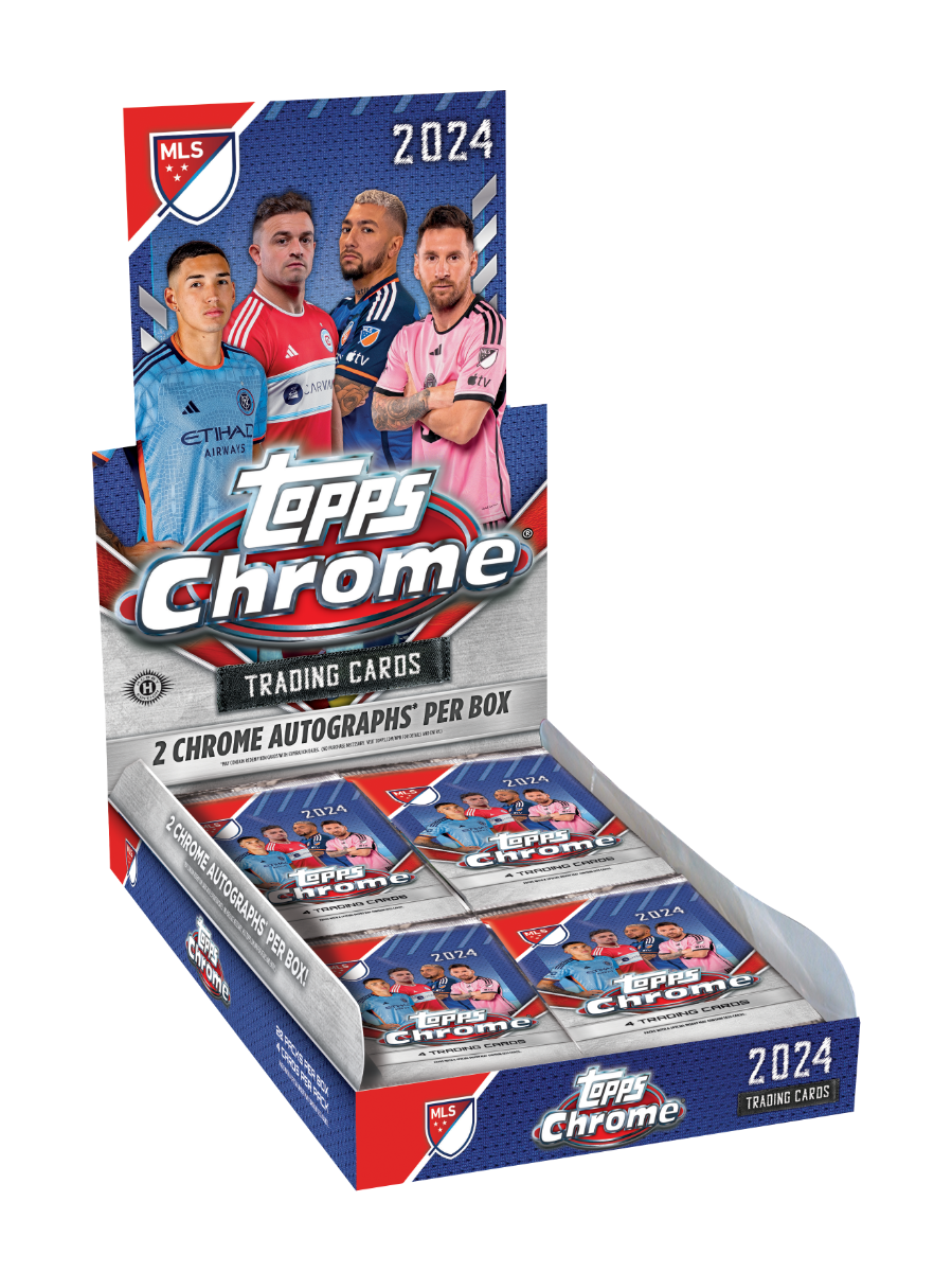 2024 Topps MLS Chrome Hobby Box