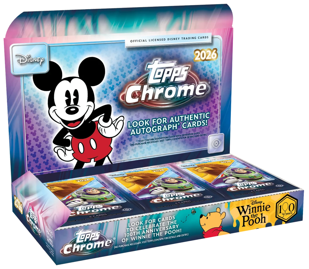 2026 Topps Chrome Disney Hobby Box
