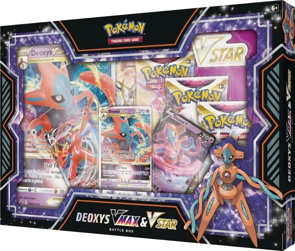 Pokémon Deoxys VMAX & VSTAR Battle Box