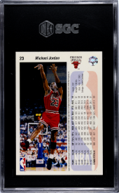 1992-93 Upper Deck Michael Jordan #23 Bulls SGC 8