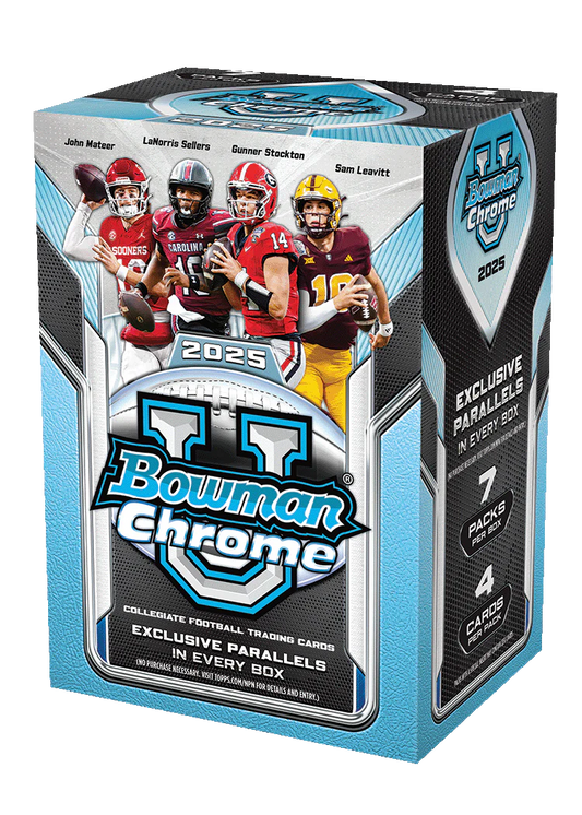 2025 Bowman Chrome University Football Blaster