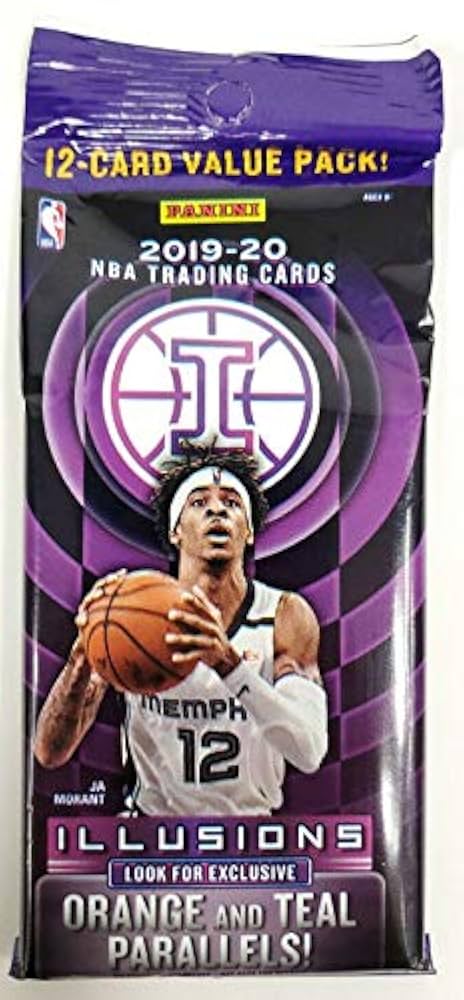 2019-20 Panini Illusions Basketball Fat Pack 12 Cards