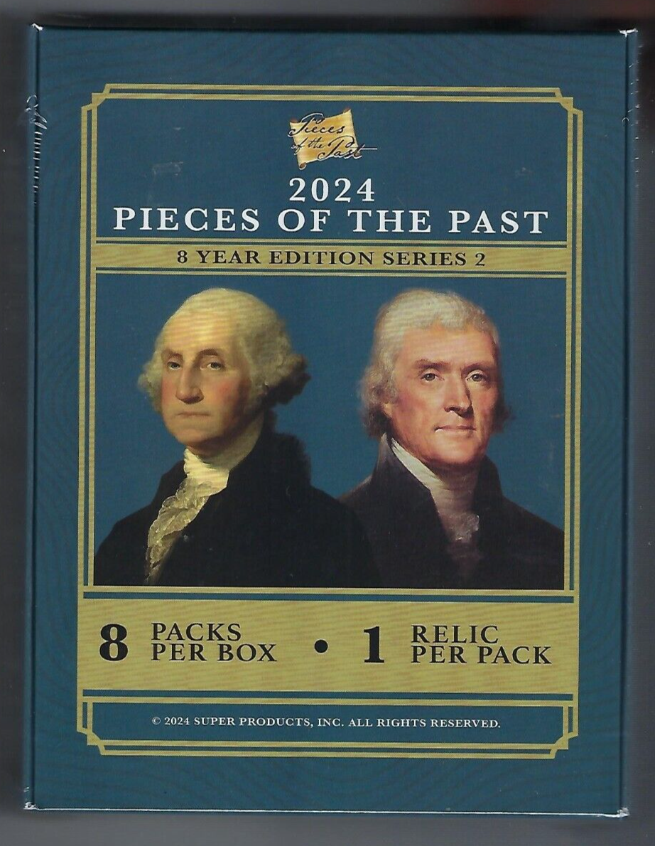 2024 PIECES OF THE PAST 8 YEAR SERIES 2 EDITION HOBBY BOX