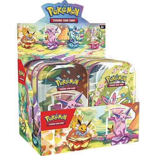 Pokemon Prismatic Evolutions Mini Tin (Single Tin)