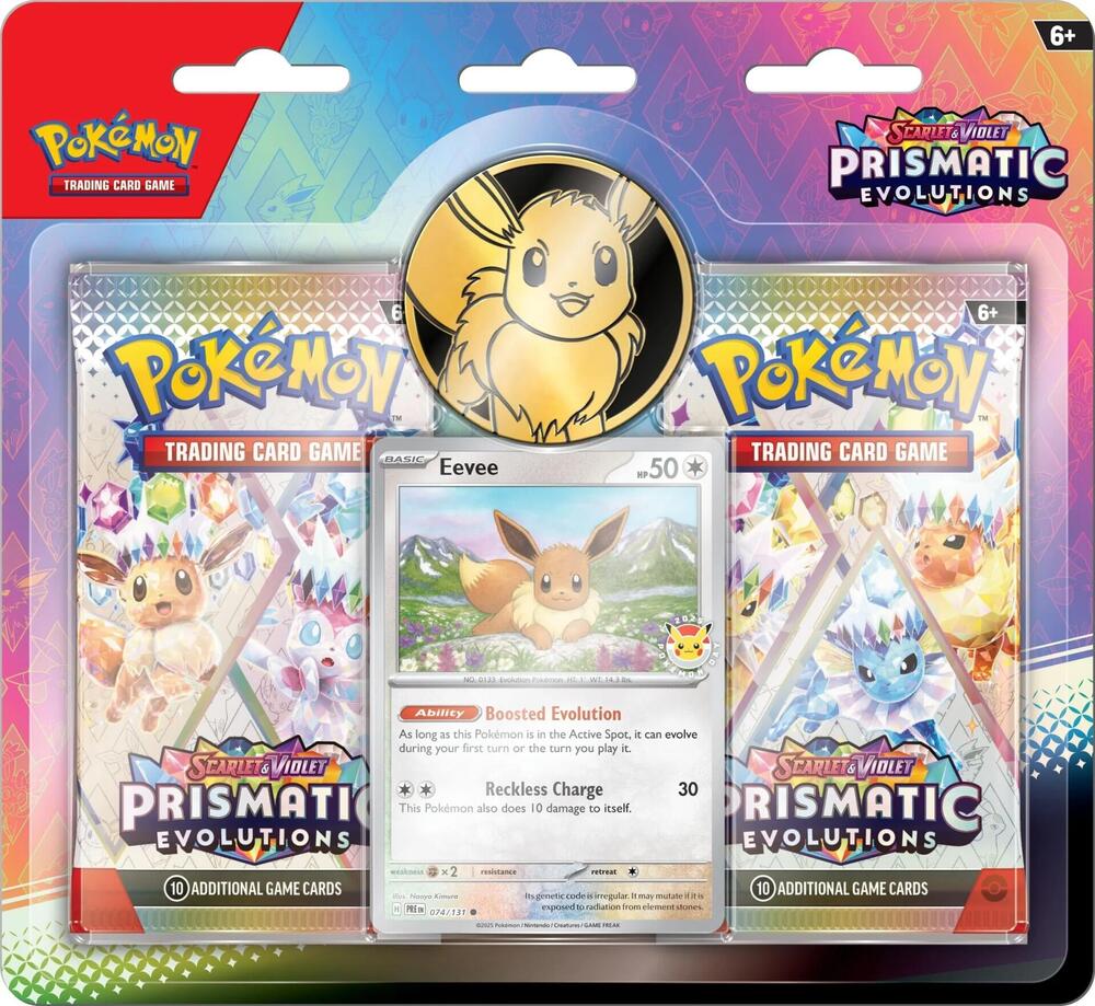 Pokemon Prismatic Evolutions Blister Booster Pack