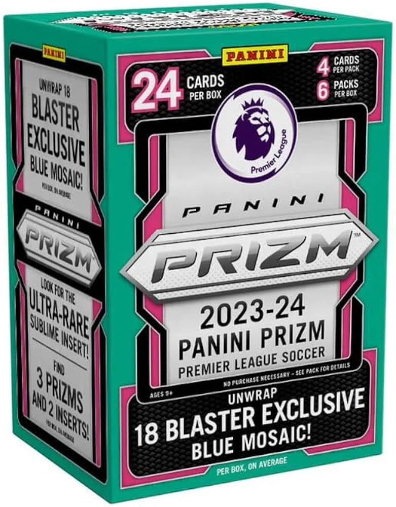 2023-24 Panini Prizm English Premier League EPL Soccer Blaster