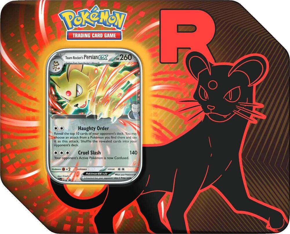 Pokémon Team Rocket Tin