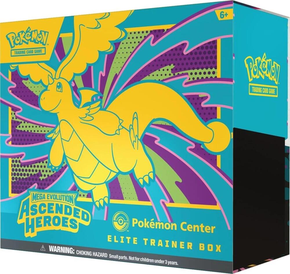 Pokémon Ascended Heroes Pokémon Center Elite Trainer Box