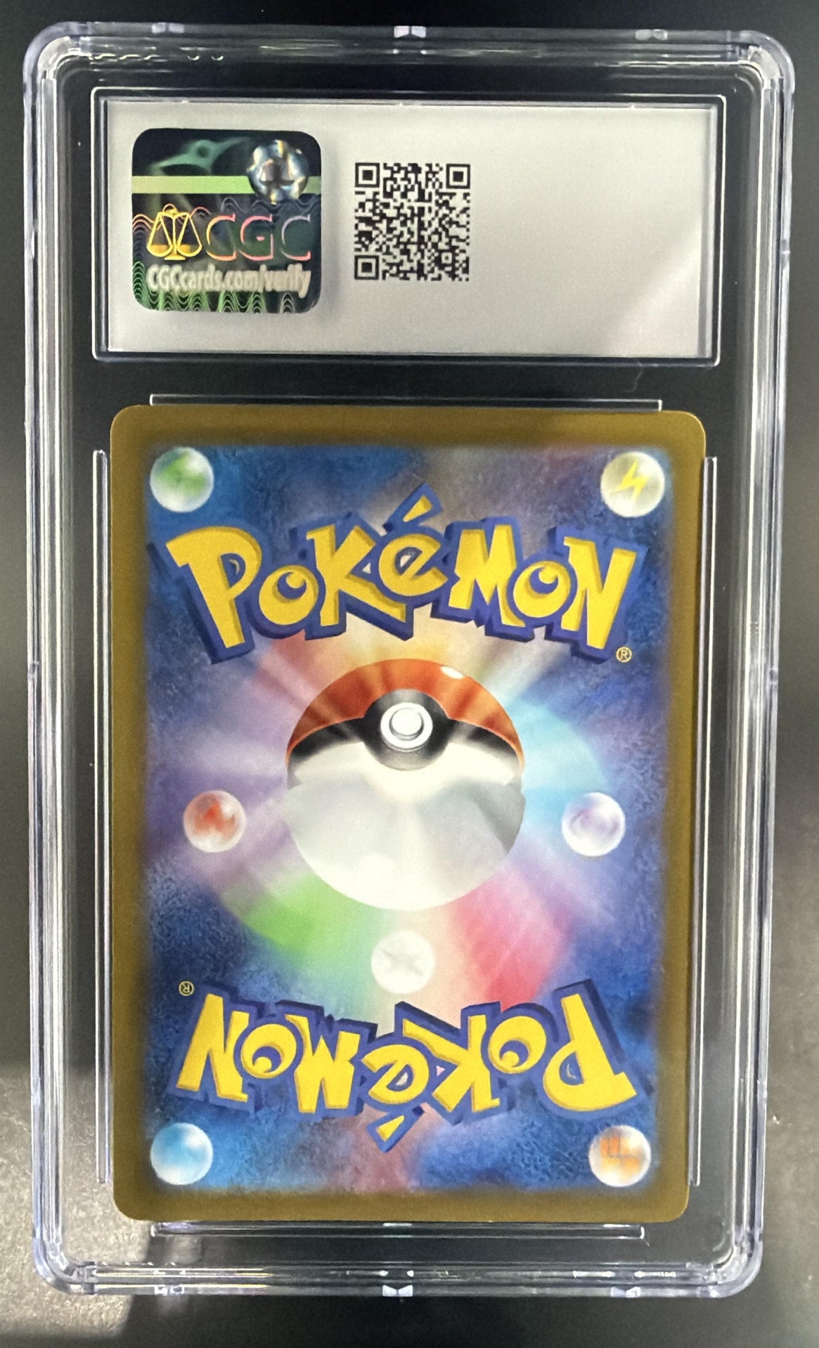 2022 Pokemon Sword & Shield VSTAR Universe JP Lapras #177/172 Art Rare CGC 10 — back