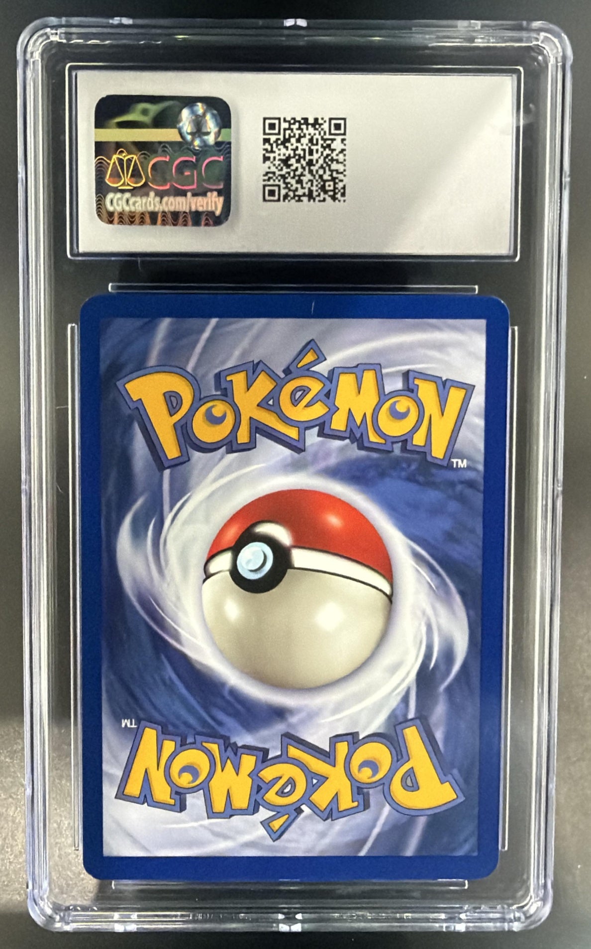 1999 Pokemon Fossil 1st Edition Seadra #42/62 CGC 10 — back