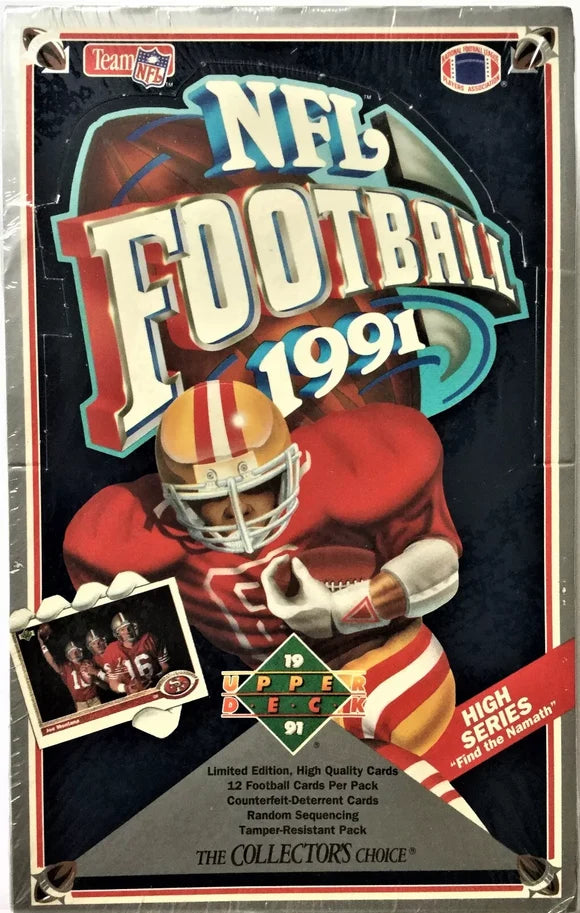 1991 Upper Deck Football Hobby Box