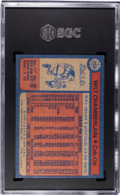 1974 TOPPS #250 WILT CHAMBERLAIN HOF SGC 5