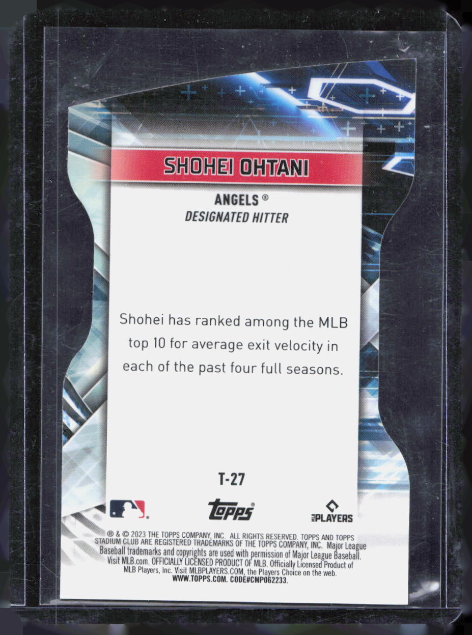 2023 Topps Stadium Club - Triumvirates Shohei Ohtani #T-27
