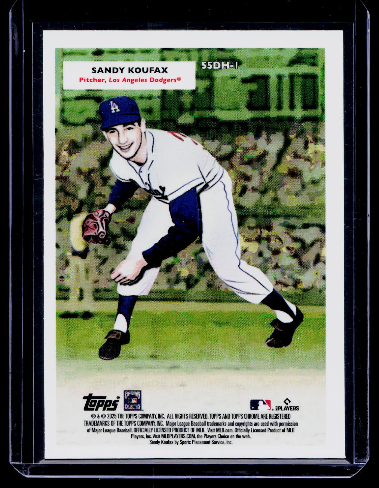 2025 Topps Chrome Platinum Anniversary Ohtani / Koufax Double Header Refractor
