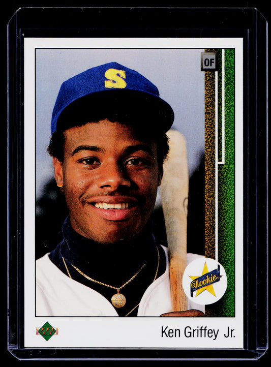 #1 Ken Griffey Jr. 1989 Upper Deck ICONIC,RC Rookie Seattle Mariners