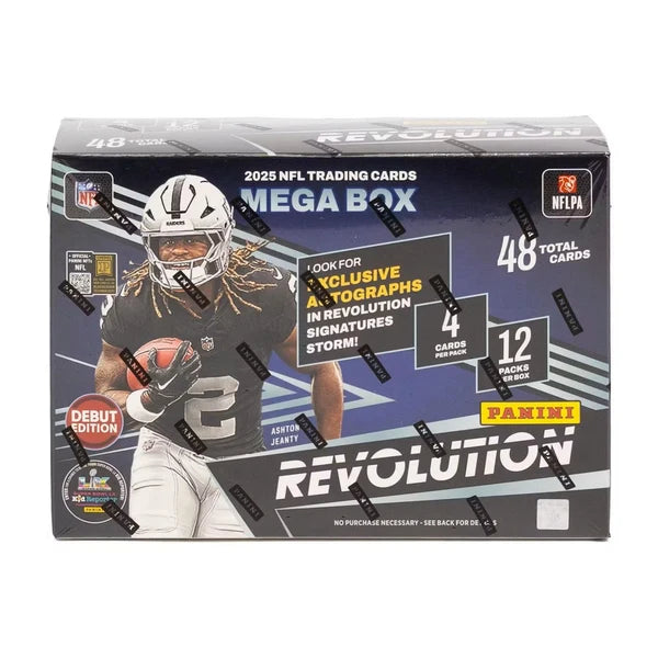 2025 2025 Panini Revolution Football Mega Box Football Mega Box box image
