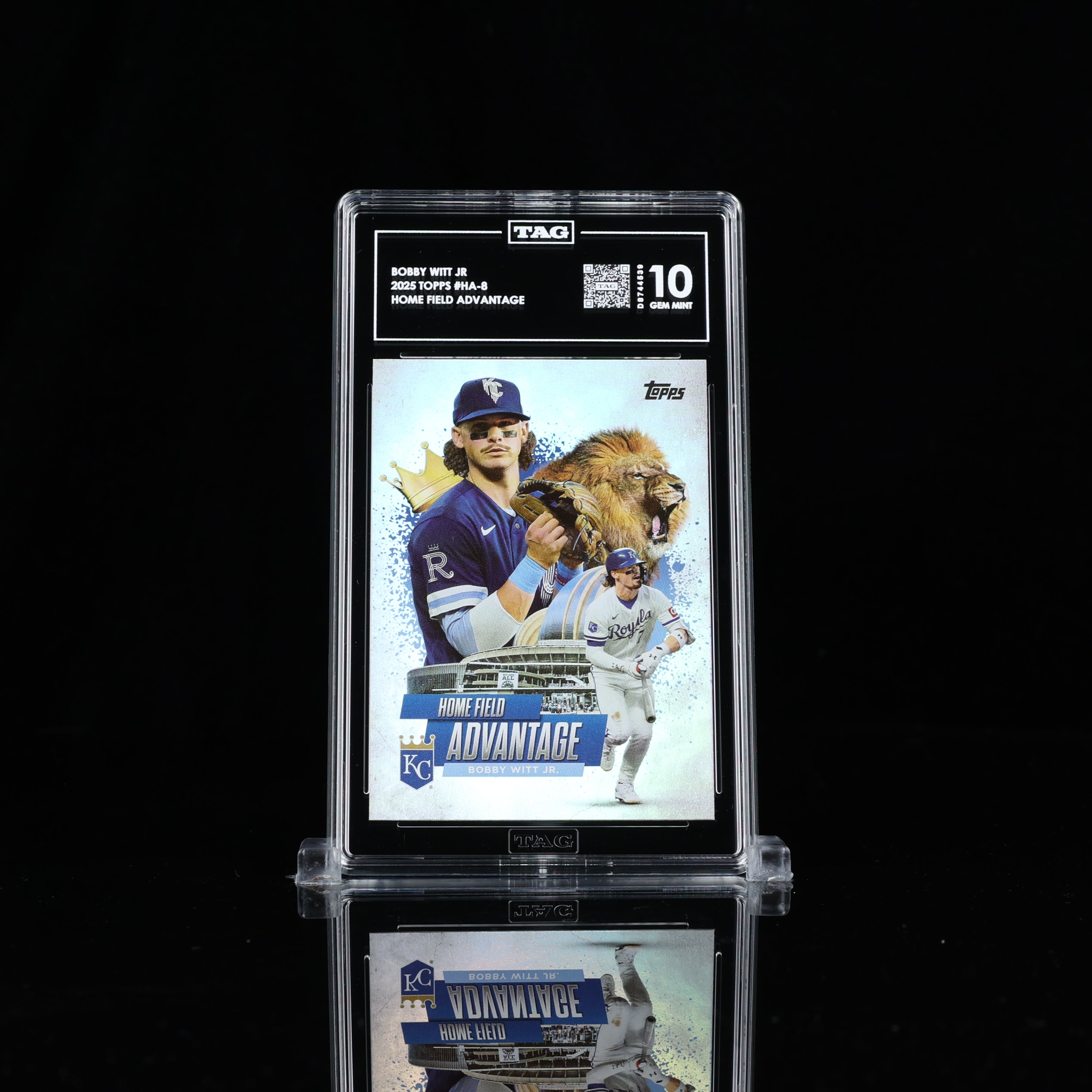 2025 Topps BOBBY WITT JR Home Field Advantage #HA8 Royals PSA 10 