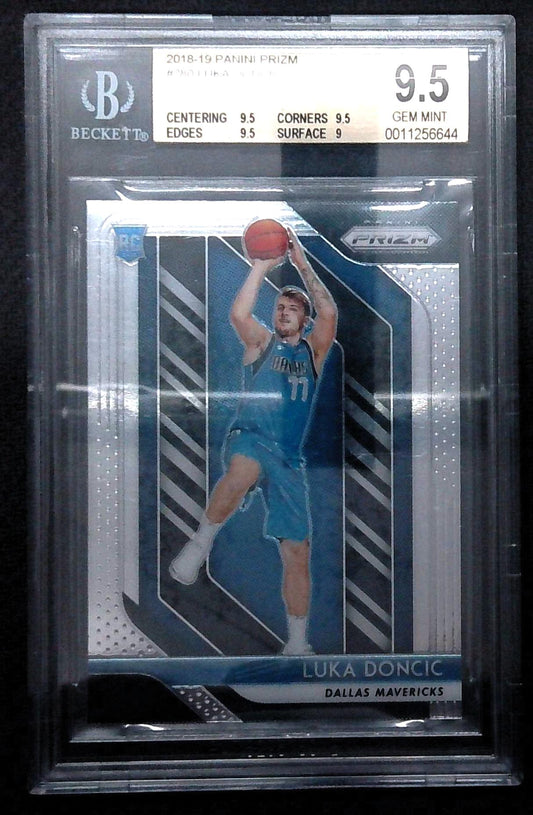 Luka Doncic 2018-19 Panini Prizm #280 Rookie BGS 9.5