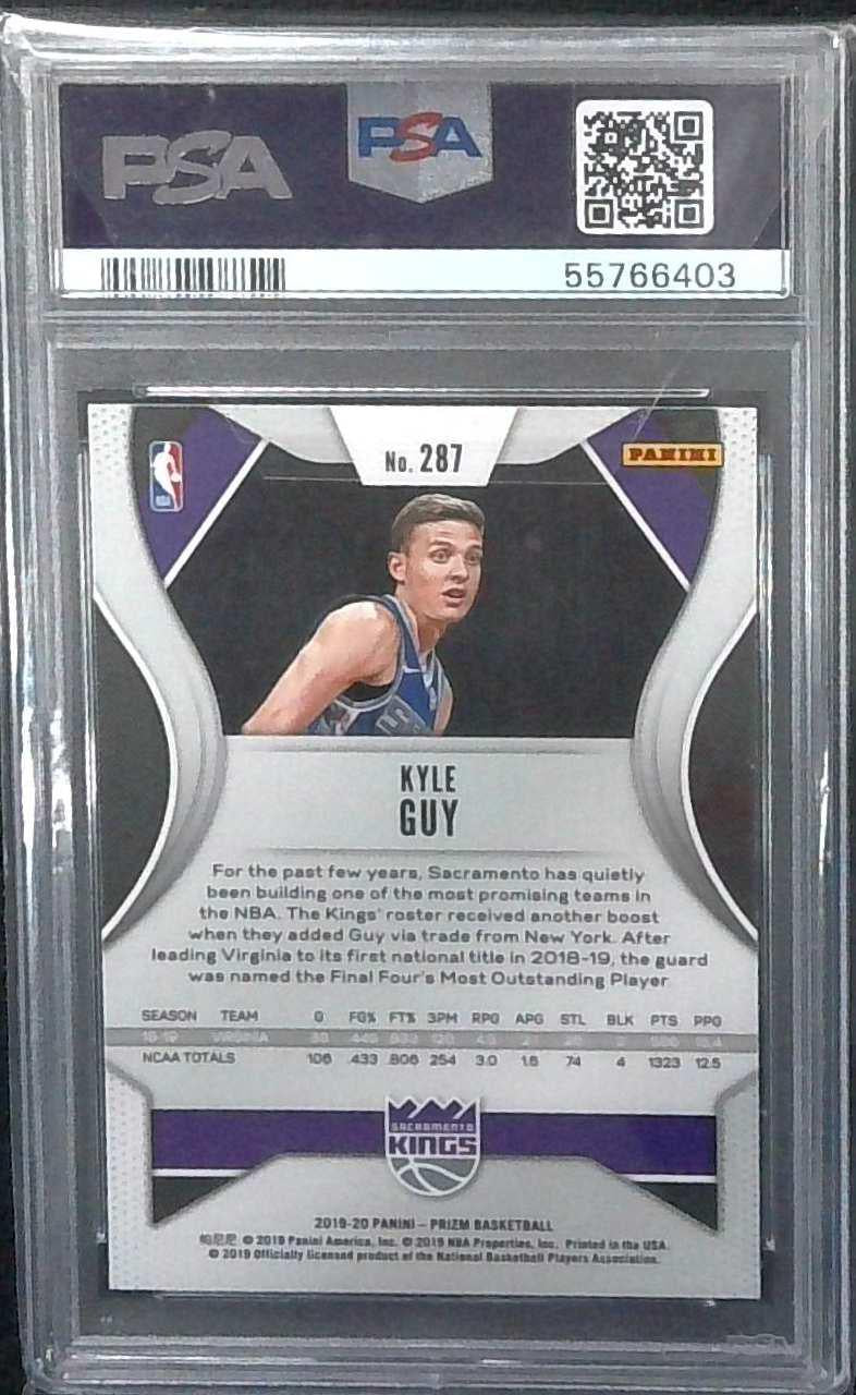 2019 Prizm Kyle Guy Rookie PSA 9