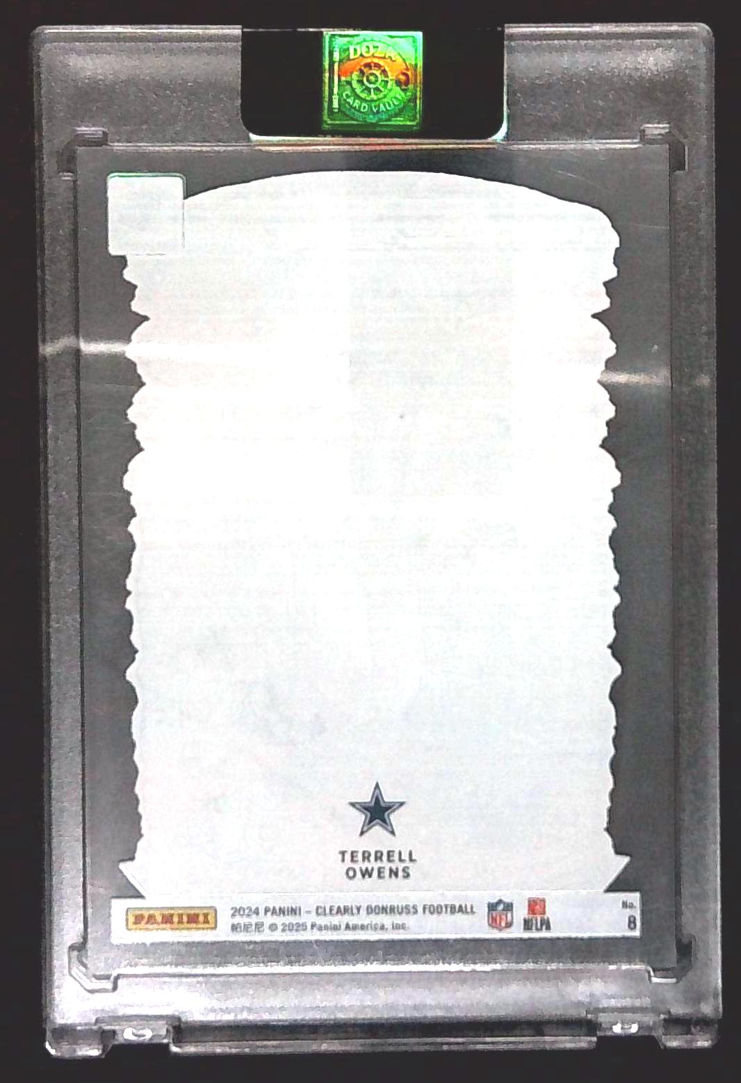 2024 Clearly Donruss Terrell Owens Downtown