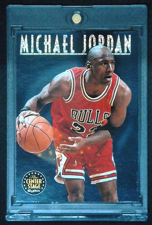 1993-94 Skybox Premium The Center Stage Michael Jordan #CS1