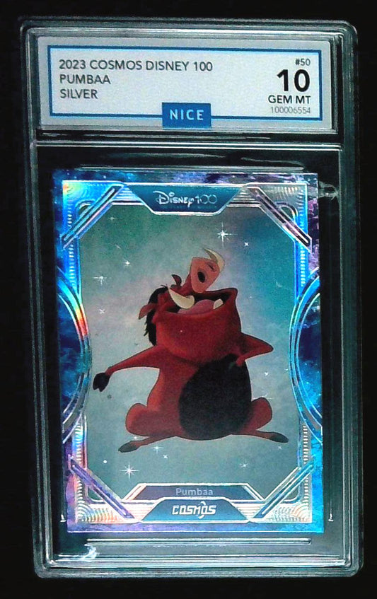 Pumbaa Lion King 2023 Kakawow Cosmos Disney 100 All Star Silver Parallel