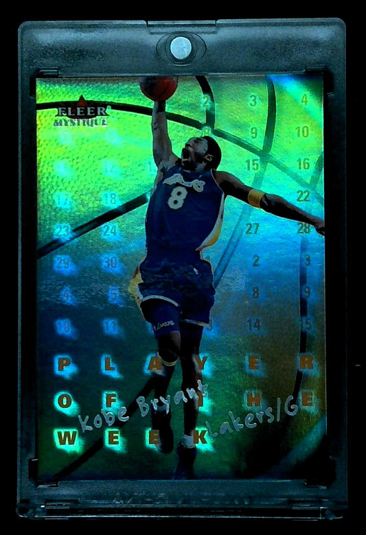 2000 Fleer Mystique Kobe Bryant “Player of the Week” PW #15 of 15