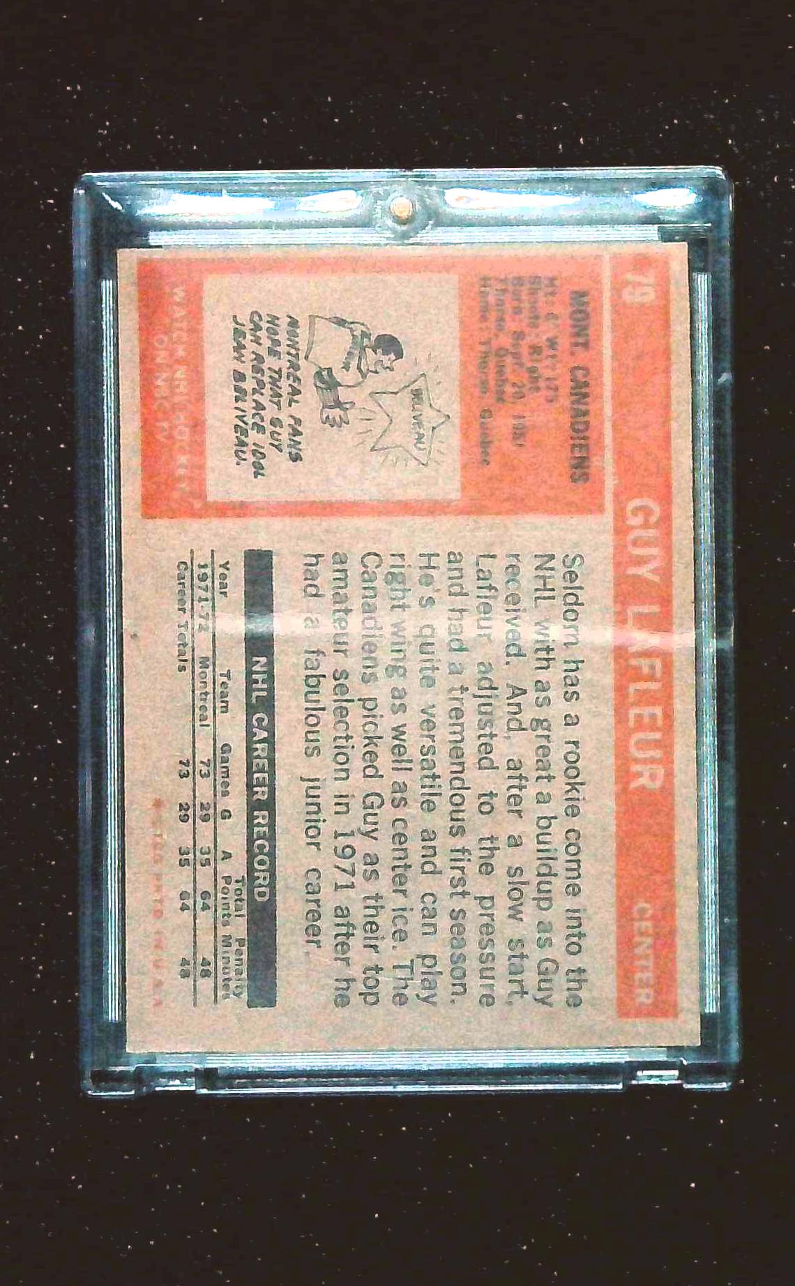 1972-73 Topps Guy Lafleur #79