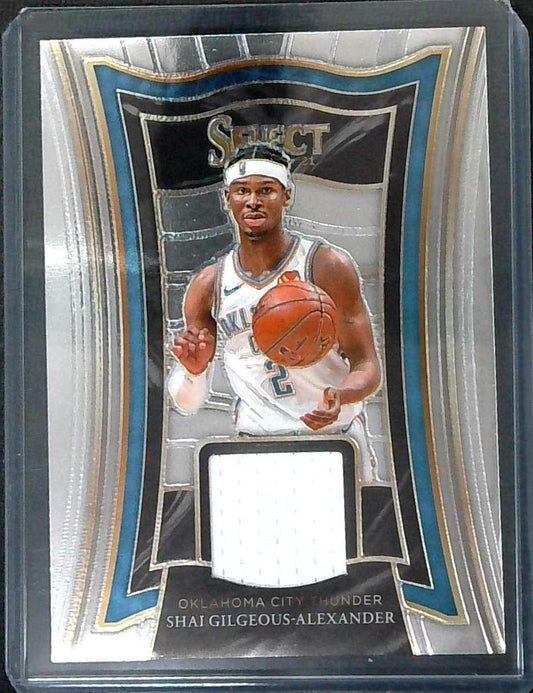 2020-21 Select Shai Gilgeous-Alexander Selective Swatches Jersey Relic #SS-SGA