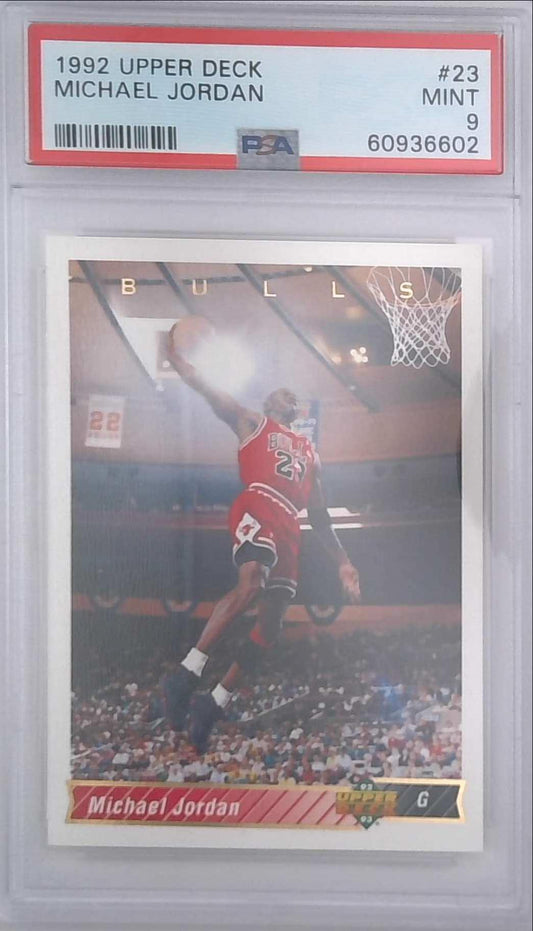 1992-93 Upper Deck - #23 Michael Jordan PSA 9 Bulls