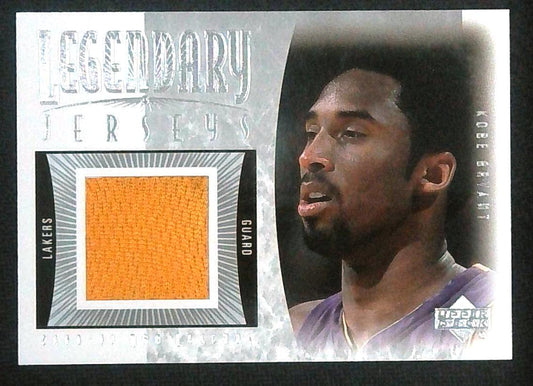 2000-01 Upper Deck NBA Legends Legendary Jerseys Kobe Bryant #KB-J