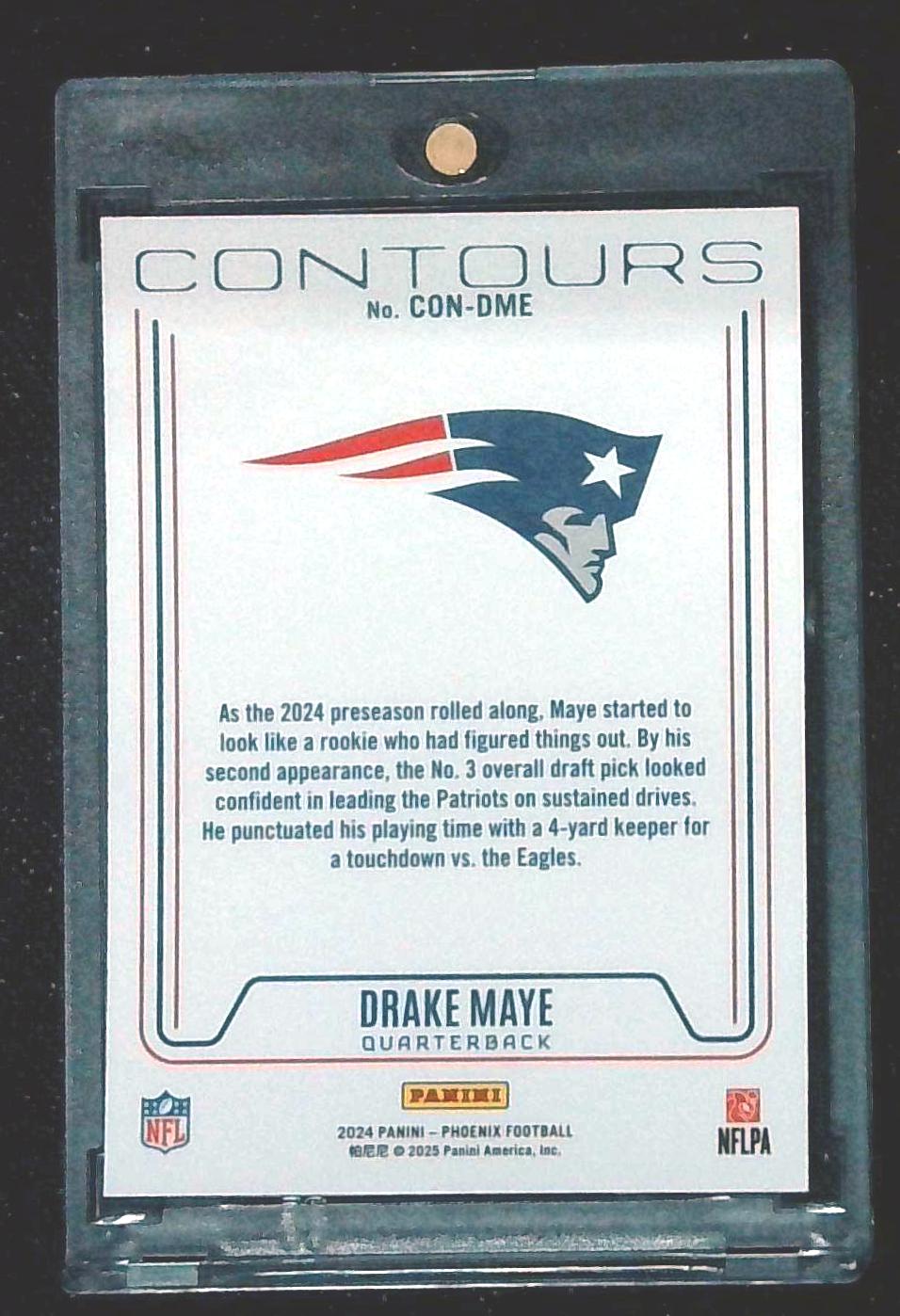 2024 Phoenix Contours Drake Maye Rookie