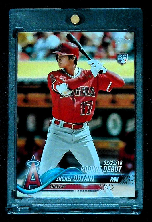 2018 Topps Update Shohei Ohtani Rookie Debut