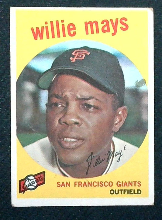 1959 Topps #50 Willie Mays Giants