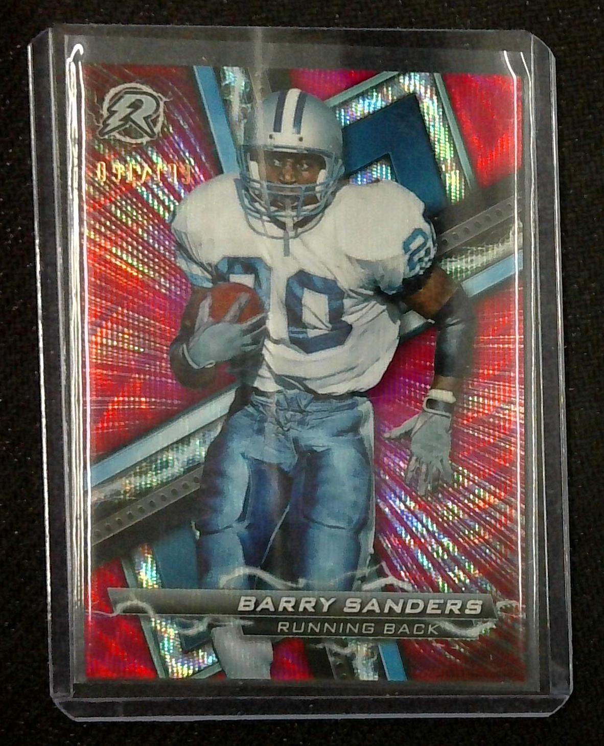 2024 Topps Composite #55 Barry Sanders Resurgence Pink /199 Lions HOF