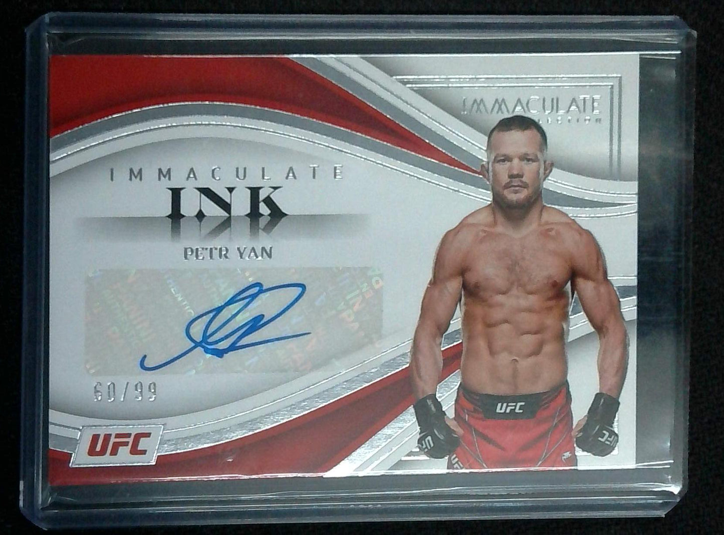2023 Panini Immaculate UFC Immaculate Ink /99 Petr Yan #II-PYN Auto Card