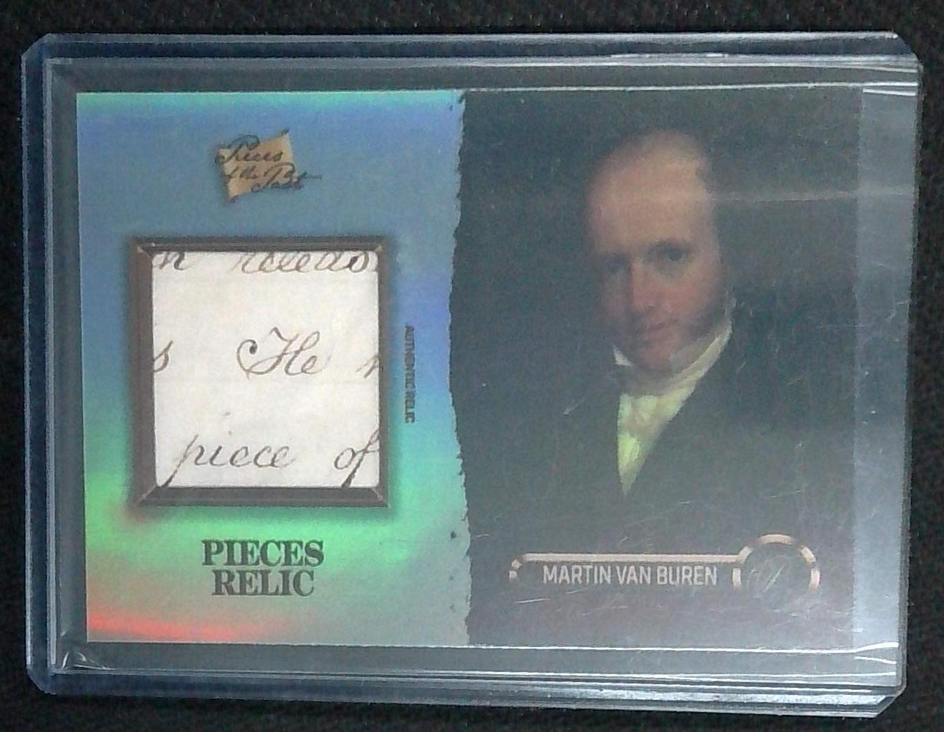 2023 Pieces of the Past Presidential Ed. Martin van Buren Handwritten Relic