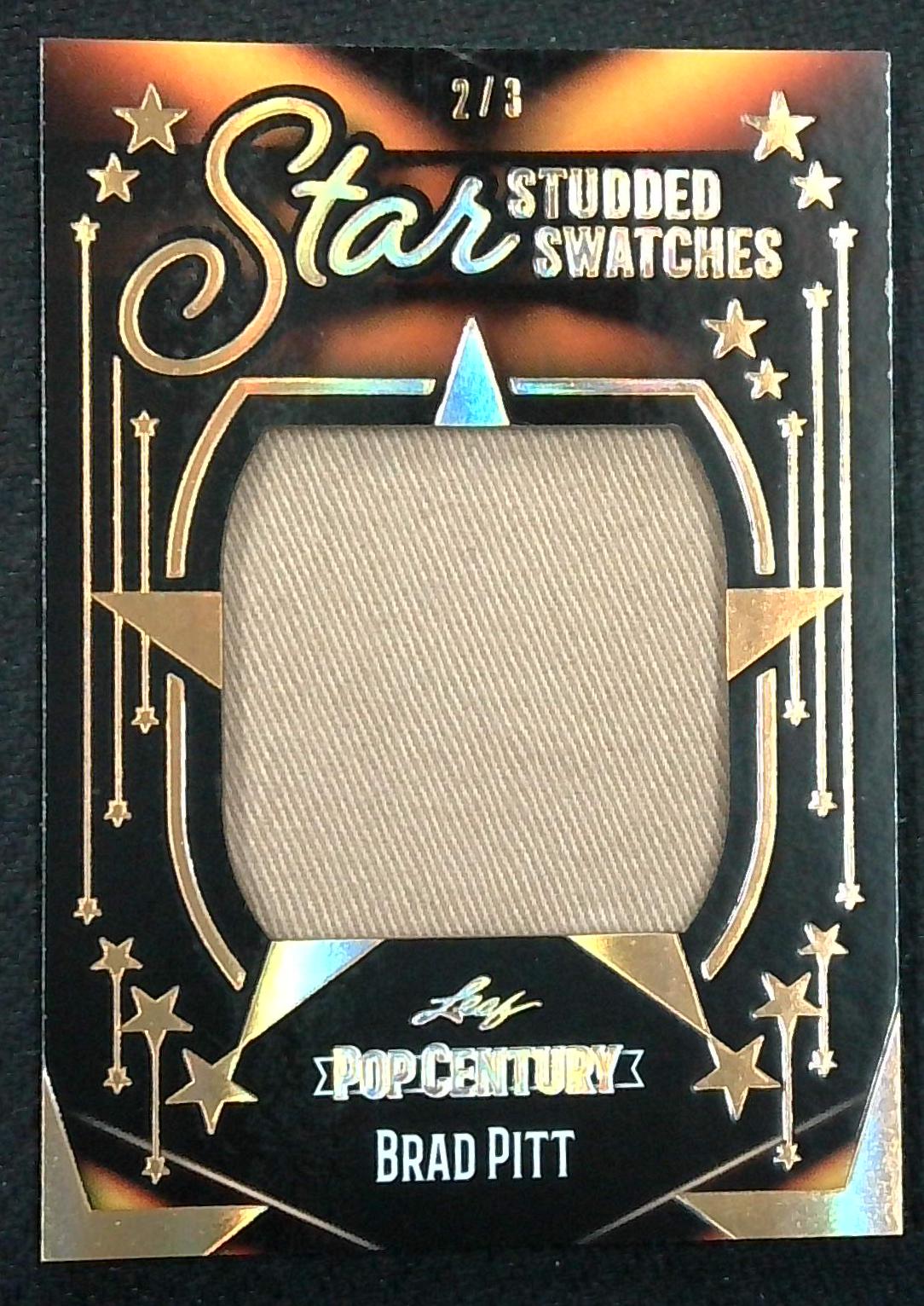 2023 Leaf Pop Century Brad Pitt Wardrobe Relic /3
