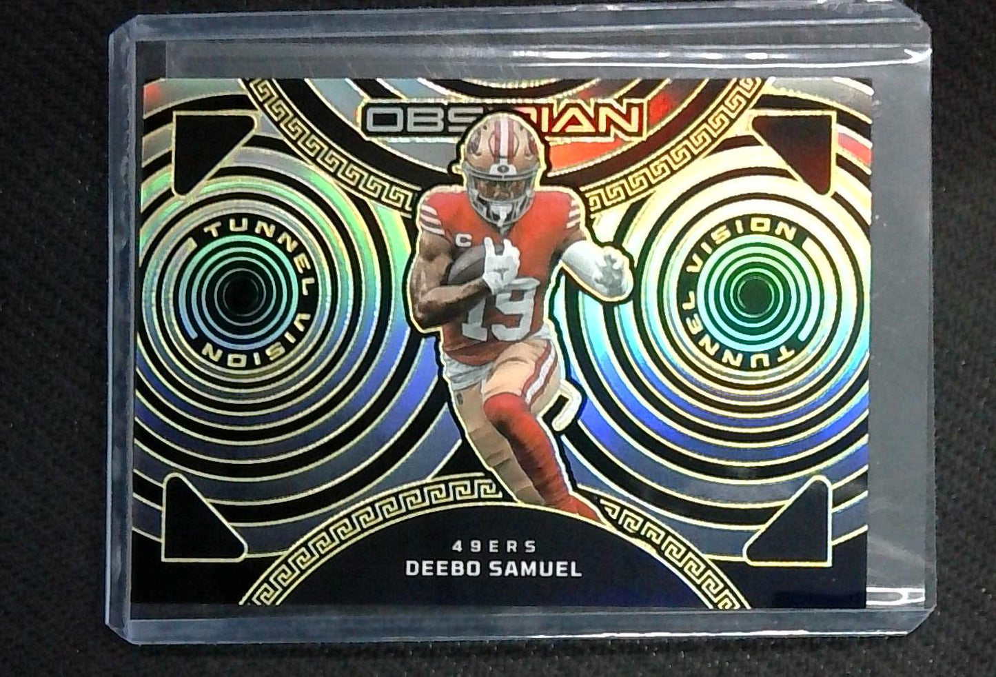 2023 Obsidian Tunnel Vision Deebo Samuel /25 49ers