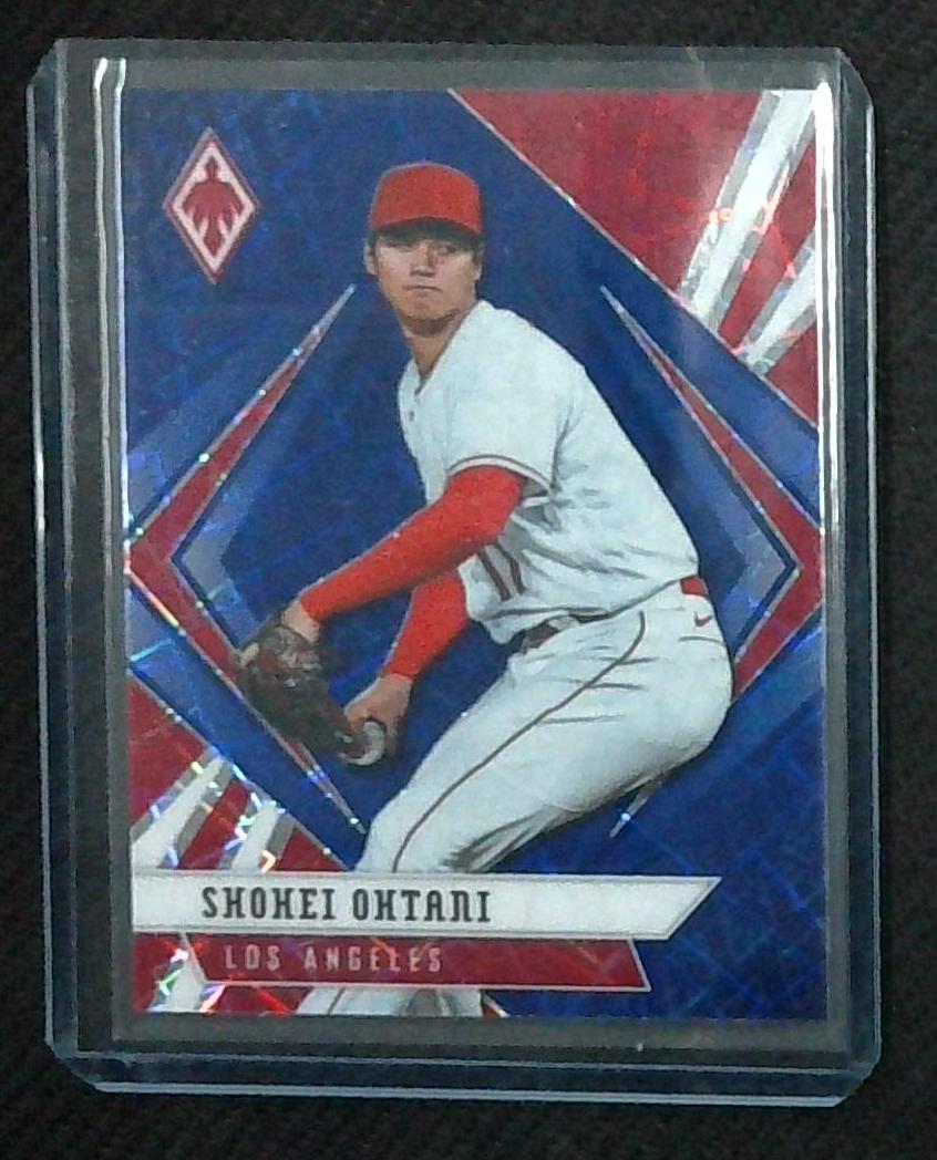 2021 Panini Chronicles #15 Shohei Ohtani Phoenix Purple Velocity
