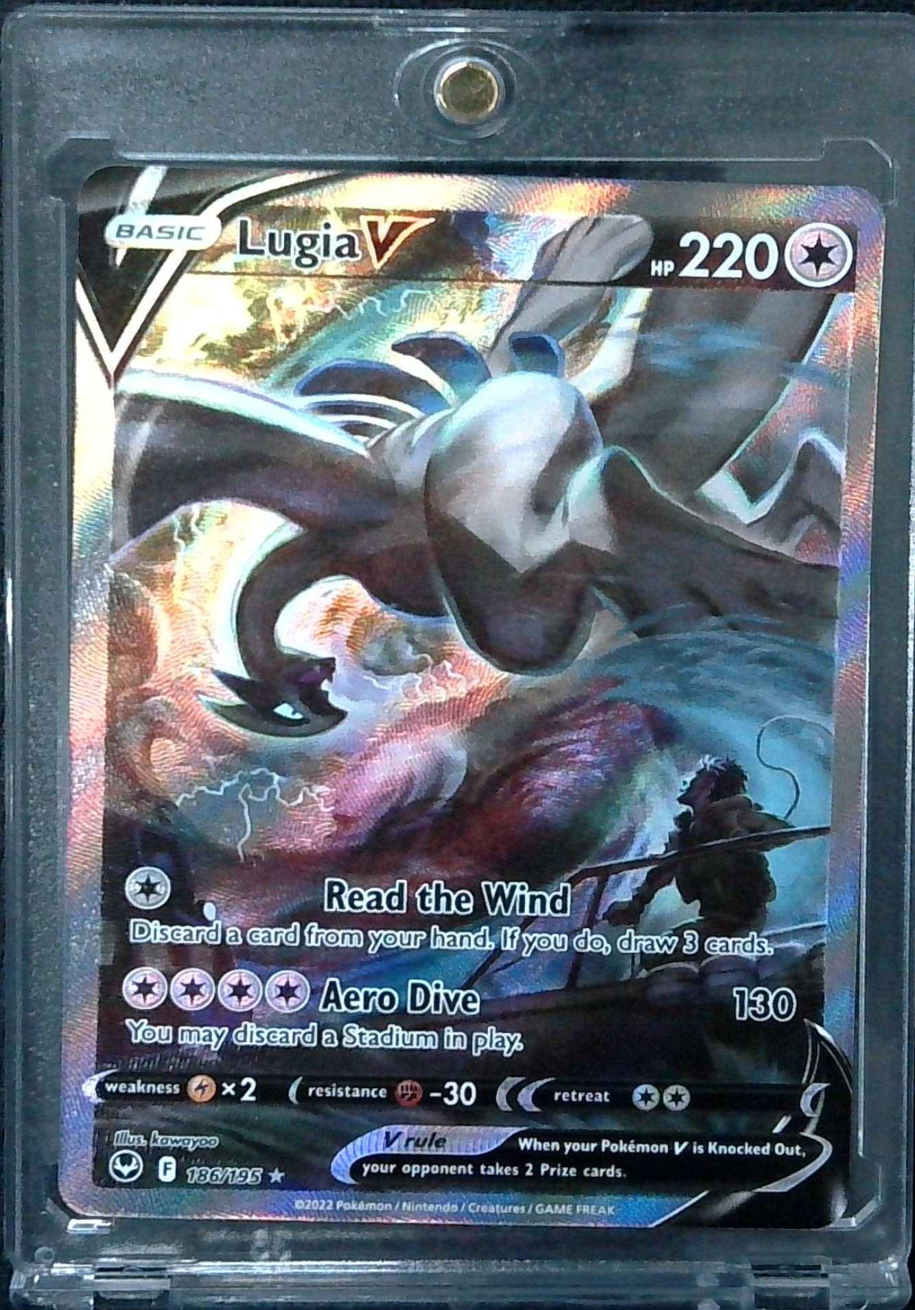 Pokemon TCG Lugia V 186/195
