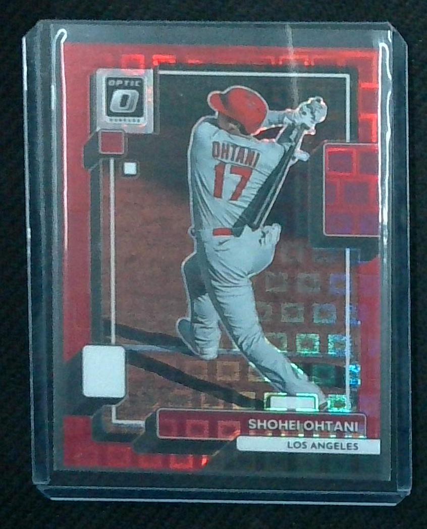 Shohei Ohtani 2022 OPTIC RED PANDORA COLOR MATCH /99