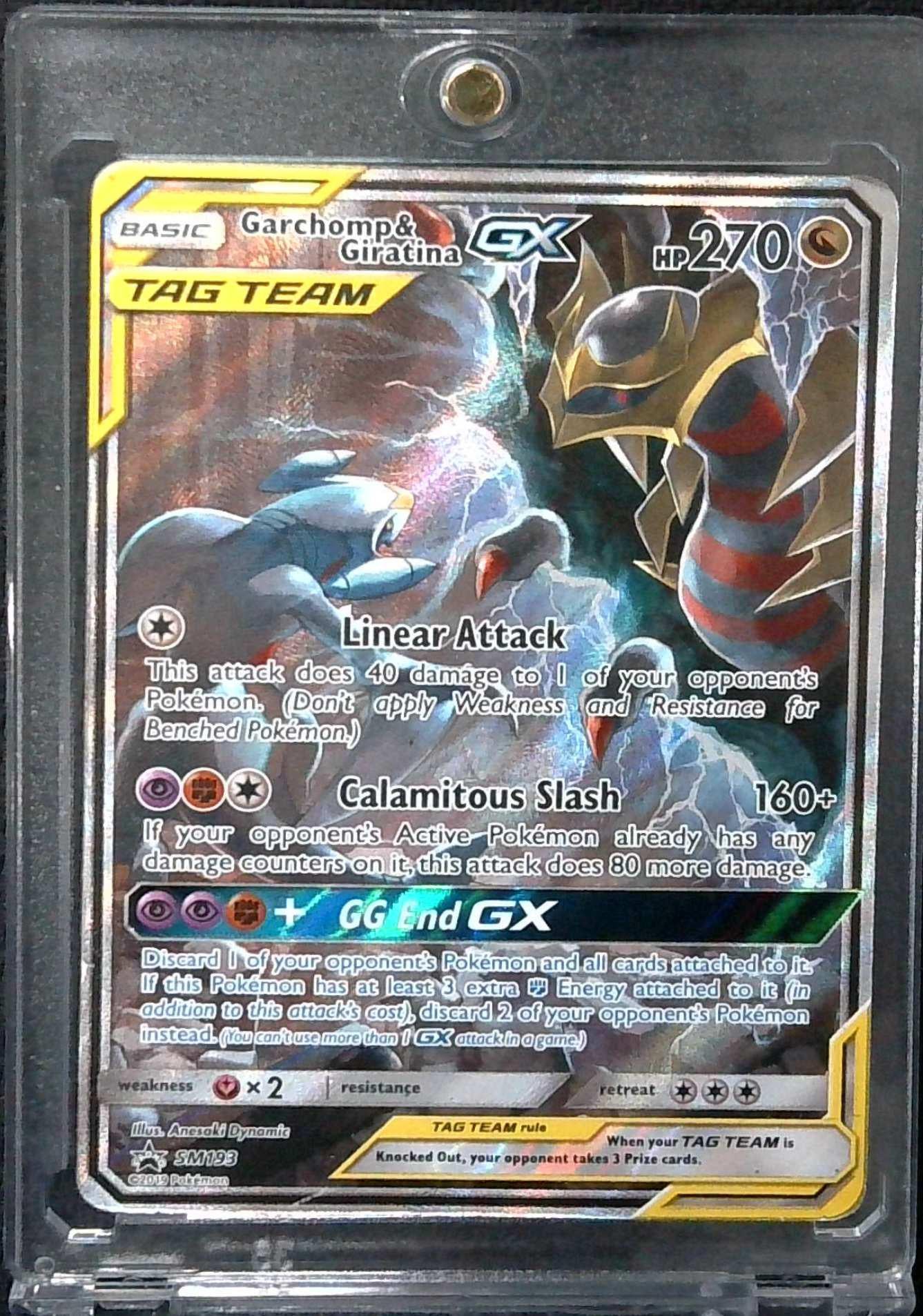 Pokemon TCG Garchomp & Giratina GX Promo SM193 – Great American Sports Cards