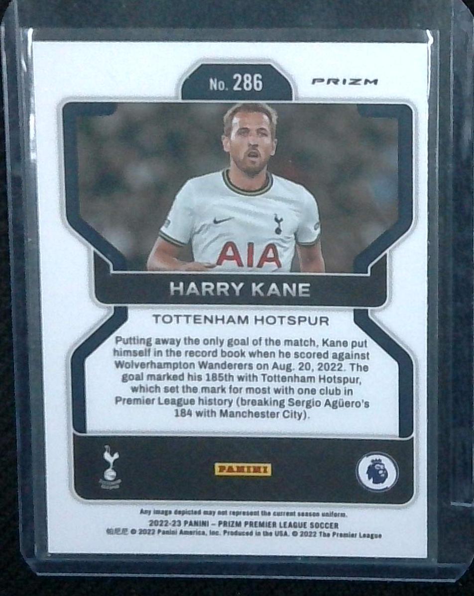 2022-23 Prizm Soccer Harry Kane White Sparkle SP