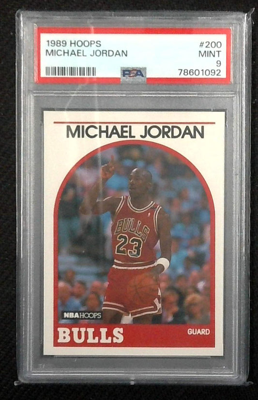 1989-90 NBA Hoops Michael Jordan #200 PSA 9