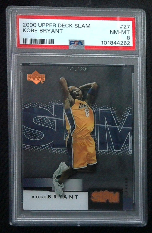 2000 Upper Deck Slam Kobe Bryant #27 PSA 8