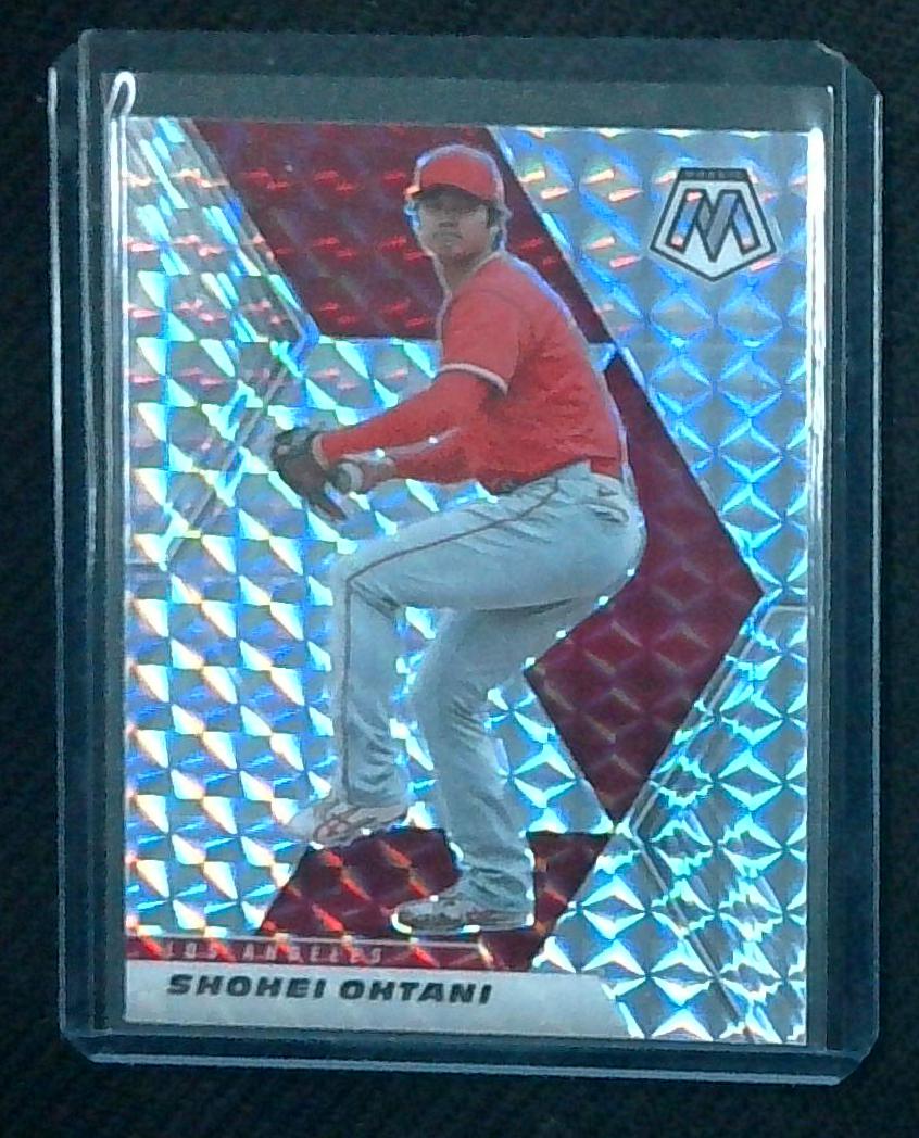 2021 Panini Mosaic Shohei Ohtani Silver Mosaic Prizm